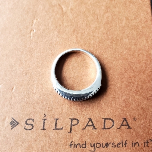 Rare Silpada Sterling Silver Marcasite Ring - Picture 2 of 11